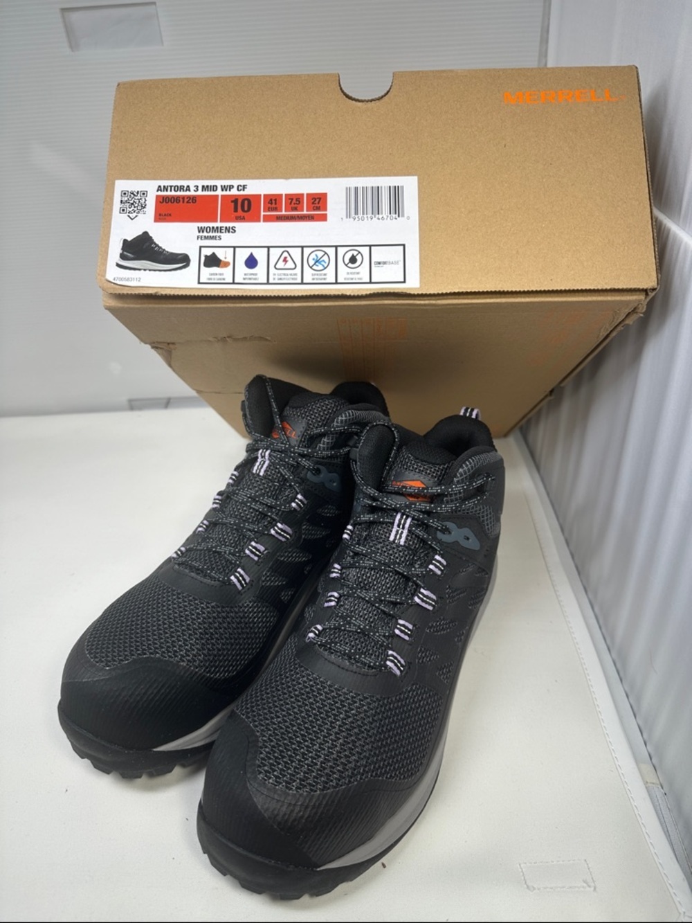 Merrell Antora 3 Hikers Size 10